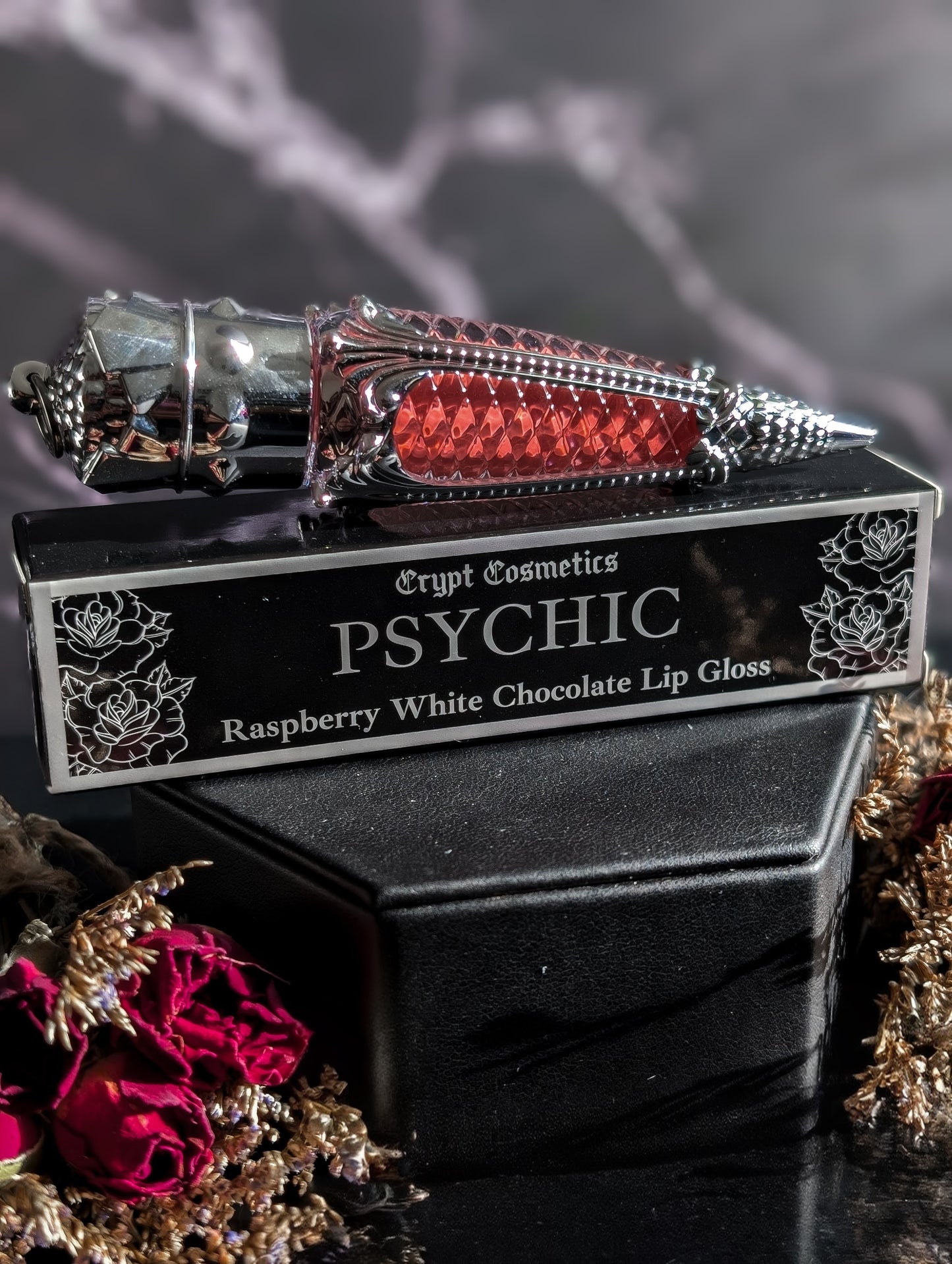 PSYCHIC (Silver Edition) - Pink white chocolate raspberry lip gloss