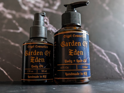 4oz Body and hair oil