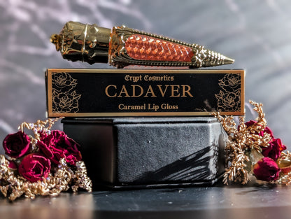 Cadaver - Warm nude caramel lip gloss