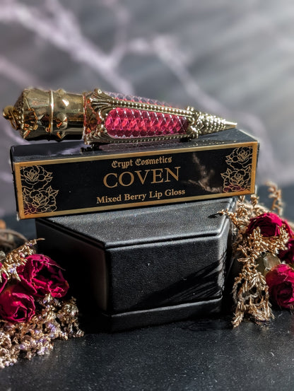 Coven - Wine colored mixed berry lip gloss