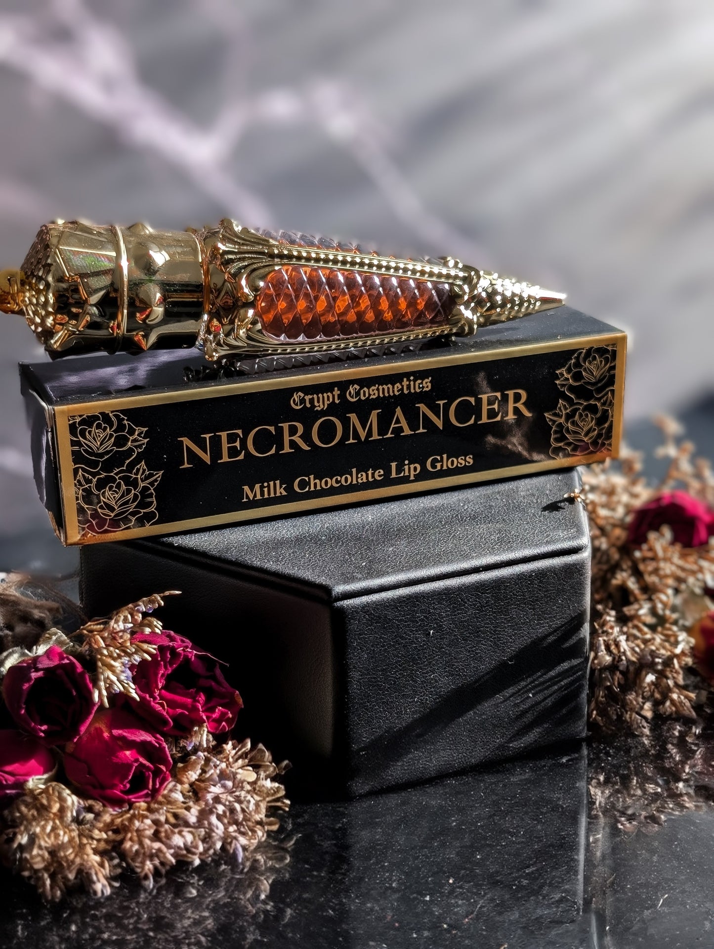 Necromancer - Dark brown milk chocolate lip gloss