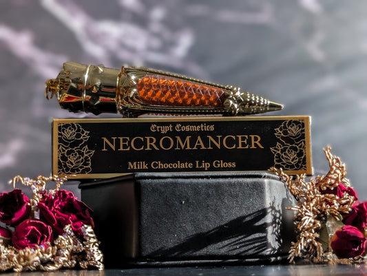 NECROMANCER - Dark brown milk chocolate lip gloss