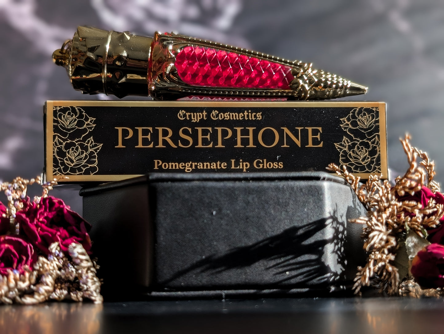 Persephone - Pomegranate pink lip gloss