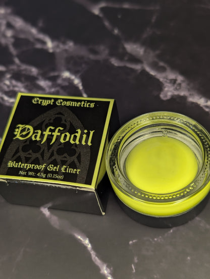 Daffodil - Pastel yellow cream eyeshadow (UV reactive)