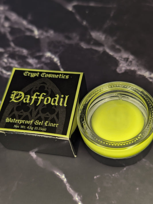 Daffodil - Pastel yellow cream eyeshadow (UV reactive)