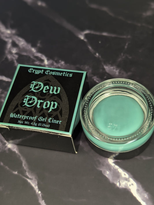 Dew Drop - Turquoise cream eyeshadow (UV reactive)