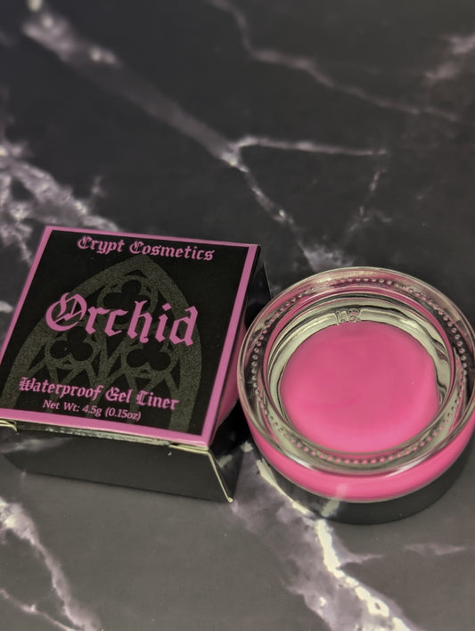Orchid - Pastel pink cream eyeshadow (UV reactive)