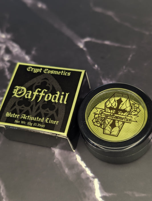 Daffodil - Pastel yellow water activated liner (UV reactive)
