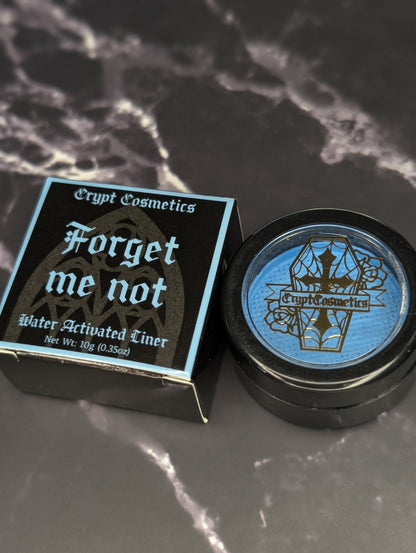 Forget Me Not - Baby blue water activated liner (UV reactive)