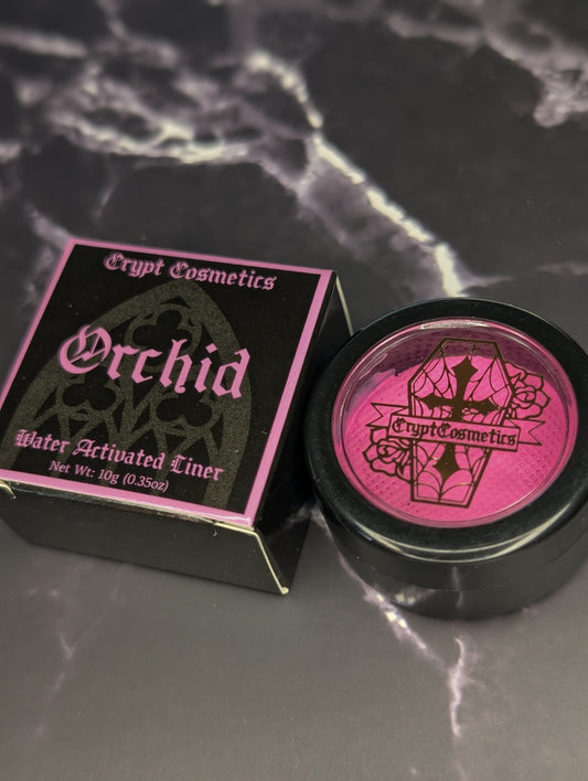Orchid - Pastel pink water activated liner (UV reactive)