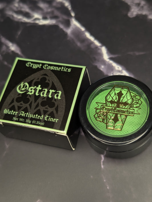 Ostara - Mint green water activated liner (UV reactive)