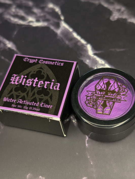 Wisteria - Pastel purple water activated liner (UV reactive)