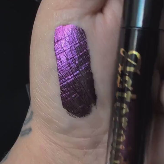 ASTEROID - Duochrome liquid eyeshadows, space themed, multichrome cosmetics, witchy makeup, astrology, astronomy, highlighter, vegan