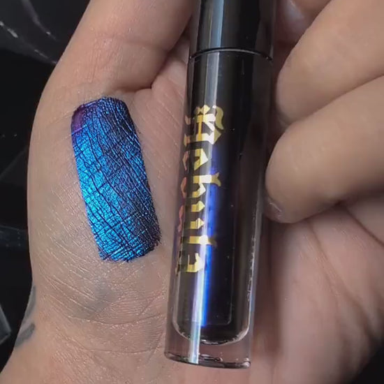 NEBULA - Duochrome liquid eyeshadows, space themed, multichrome cosmetics, witchy makeup, astrology, astronomy, highlighter, vegan
