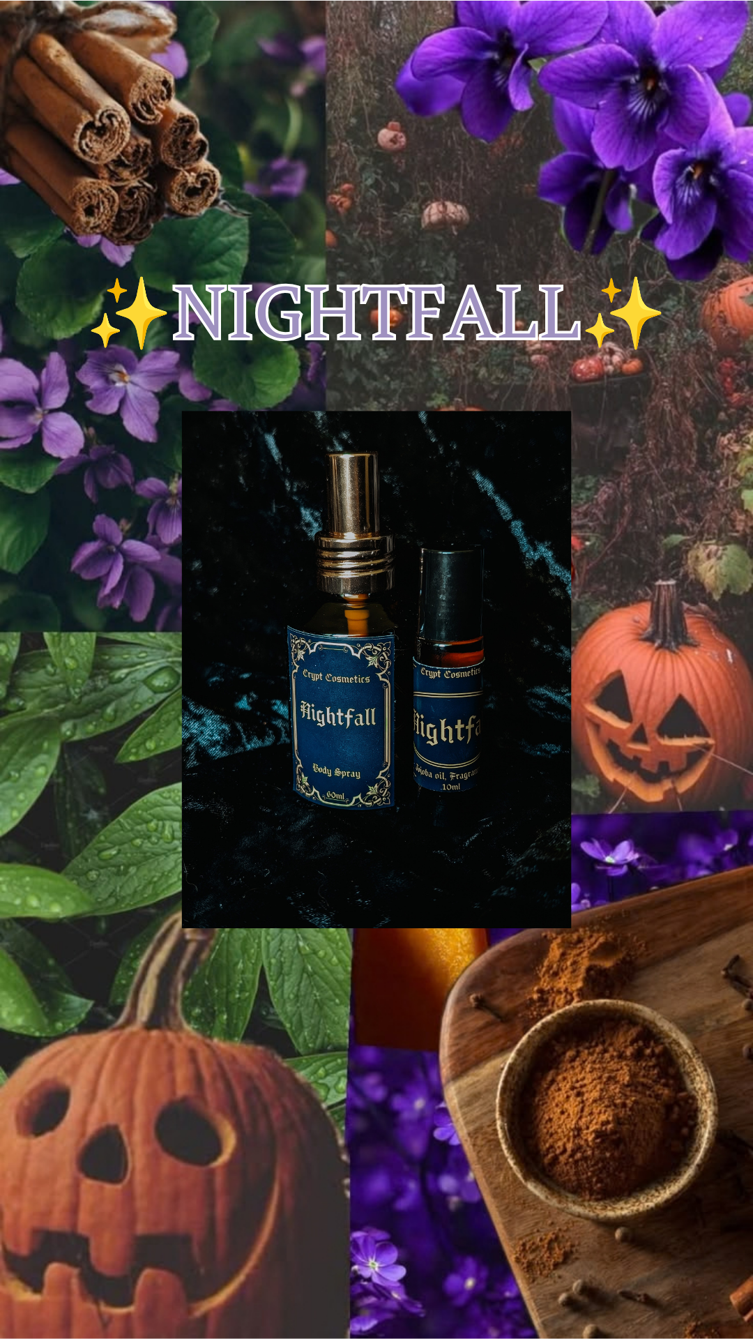 Nightfall - October fragrance bundle 1