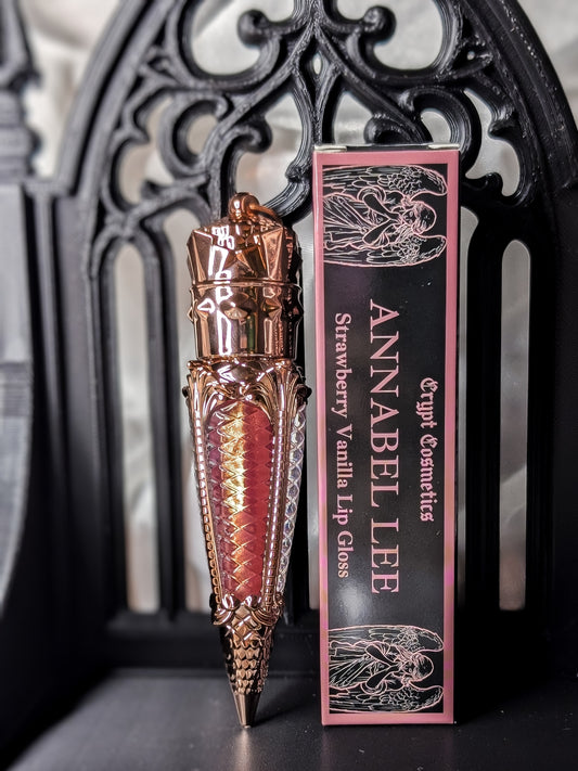 ANNABEL LEE - Strawberry Vanilla scented lip gloss