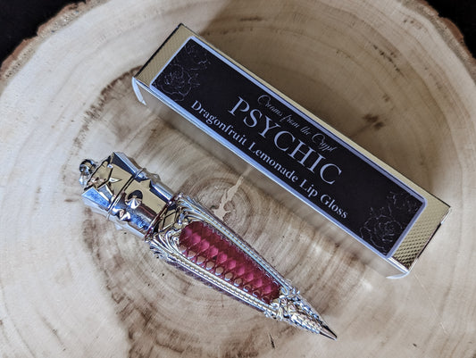 PSYCHIC (Silver Edition) - Pink dragonfruit lemonade flavored lip gloss